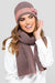 KATALONIA Elegant Bow-Embellished Winter Cap