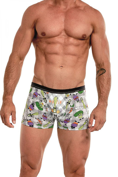 Glow-in-the-Dark Playboy Bunny Men's Cotton Boxer Briefs