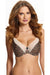 Leopard Print Lace Bra with Ultimate Comfort and Support