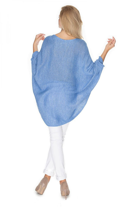 PeeKaBoo Cozy Chic Oversized Poncho Sweater for Every Occasion