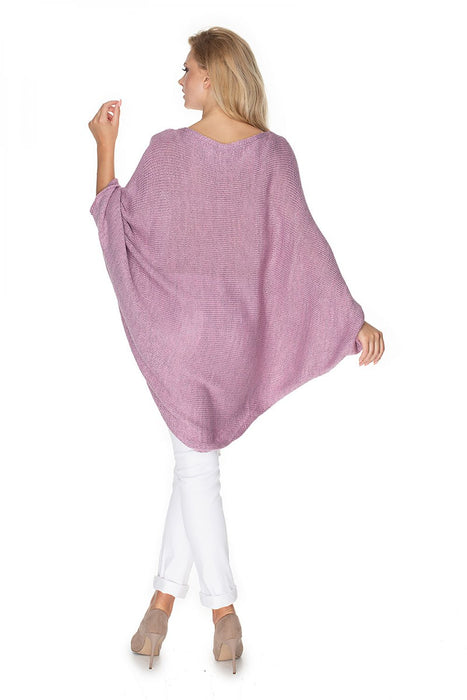 PeeKaBoo Cozy Chic Oversized Poncho Sweater for Every Occasion