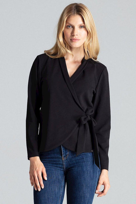 Nautical Elegance Structured Jacket-Inspired Top