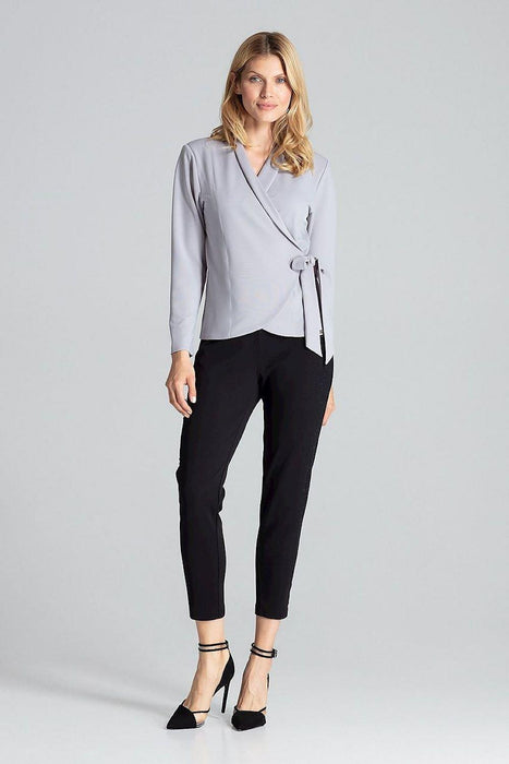 Nautical Elegance Structured Jacket-Inspired Top