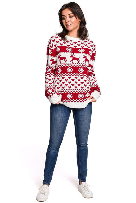 Holiday Spirit Reindeer Knit Jumper