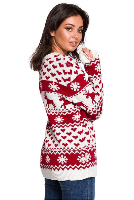 Holiday Spirit Reindeer Knit Jumper