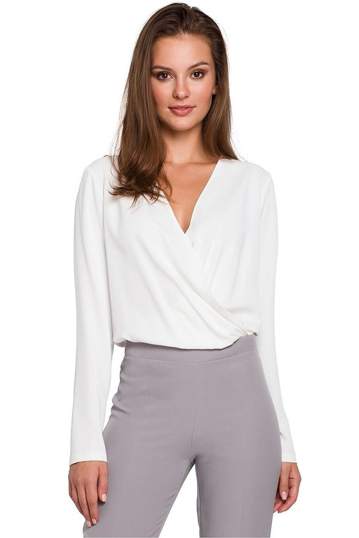 Elegant Envelope Cut Blouse for Every Occasion