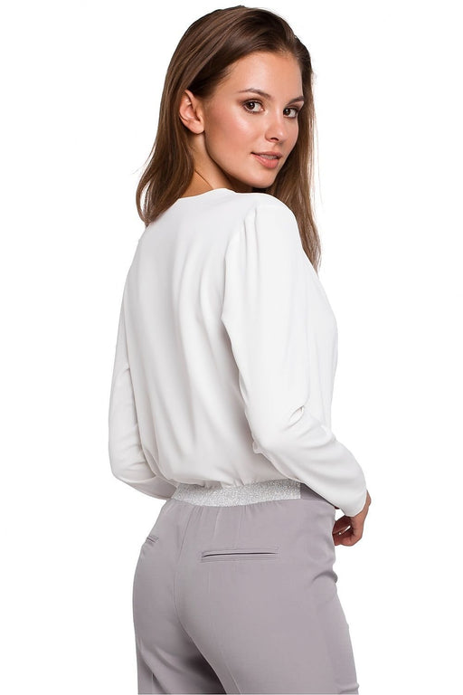 Elegant Envelope Cut Blouse for Every Occasion