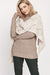 Elegant Knit Wrap - Exquisite Shawl with Detailed Patterns