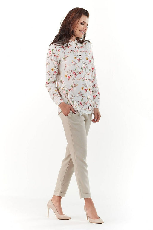 Polish Perfection Long Sleeve Collared Shirt