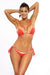 Golden Goddess Push-Up Bikini: Embrace Your Radiance with Tropical Elegance