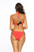 Elegant Bardot Push-Up Swimwear with Sophisticated Flair