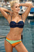 Magnolia M-584 Women's Push-Up Bikini Set - Flattering Swimwear with Stylish Bra and Trendy Bottoms