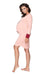 Maternity Nightgown with Stylish Nursing Access Design