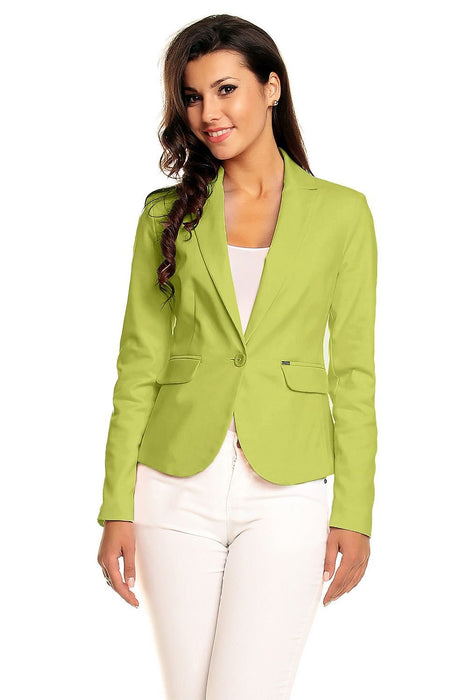 Elegant Pointed Collar Blazer