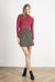 Elegant Zippered Mini Skirt - Timeless Luxury