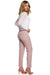 Chic Straight-Leg Trousers with Hidden Zipper Closure