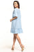 Charming Bow Frill Mini Dress