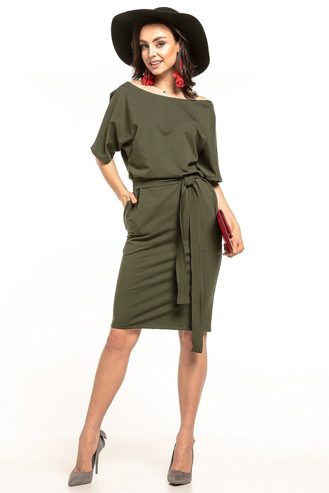 Chic Cotton Kimono Midi Dress