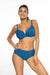 Chic High-Waisted Swim Set for Curvy Figures - Luxe Two-Piece Beachwear