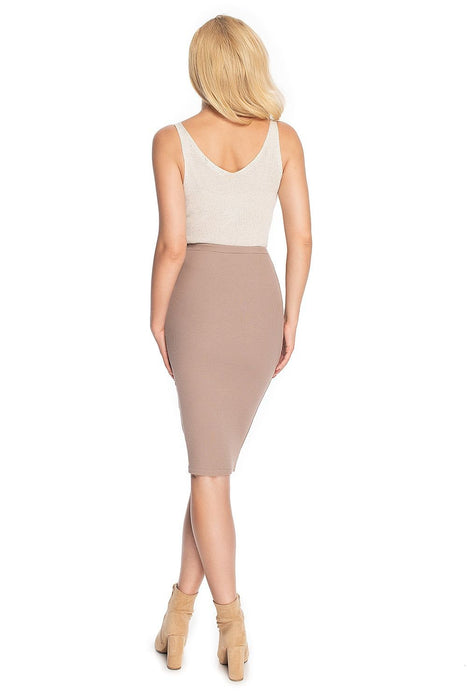 Sculpting Elegance Fitted Pencil Skirt