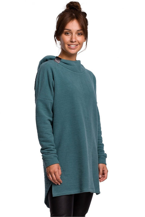 Cozy Knit Double-Sided Sweatshirt