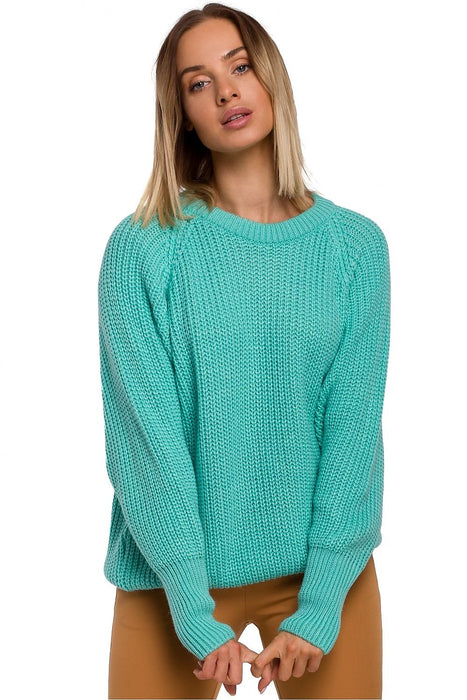 Stylish Textured Knit Pullover