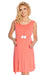 Elegant Bow Maternity & Nursing Nightgown for Comfort and Style