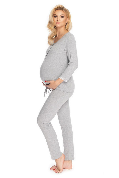 Cozy Maternity and Nursing Pajama Set