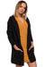 Snug Oversized Knit Cardigan with Hood