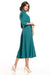 Elegant Maxi Dress with Hidden Zipper