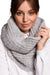 Snug Ribbed Winter Infinity Scarf