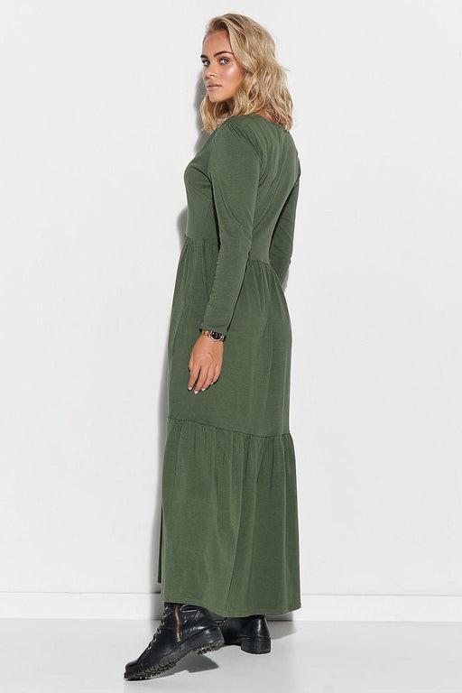 Makadamia Heart Neckline Maxi Daydress