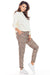 Checkered Chic Trousers: Stylish Women's Checkered Pants