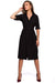 Chic Versatile Dress with Functional Pockets and Adjustable Waist Belt