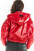 Stylish Waterproof Vinyl Hooded Jacket