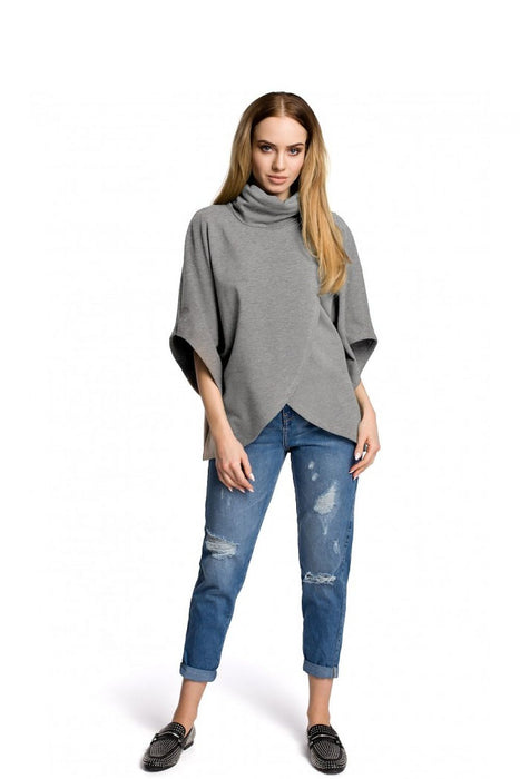 Chic Comfort Turtleneck Knit Blouse