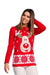Christmas sweater with reindeer motif. Limited edition.