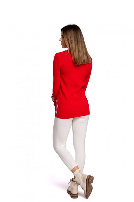 Christmas sweater with reindeer motif. Limited edition.