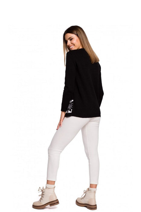 Christmas sweater with reindeer motif. Limited edition.