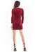 Luxurious Velvet Fitted Mini Dress