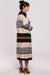 Chic Multicolor Striped Knit Cardigan