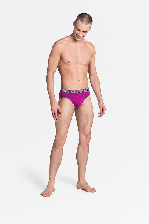 Sporty Pink and Navy Men's Briefs Collection