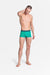 Athletic Men's Green and Navy Two-Pack Boxer Shorts by Henderson