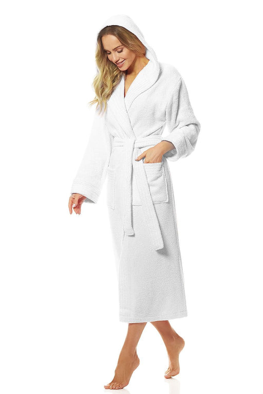 Luxurious Hooded Cotton Swim Robe for Ultimate Post-Swim Comfort