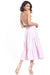 Breathable Cotton Blend Maxi Skirt with Stretchy Waistband for Everyday Wear