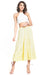 Breathable Cotton Blend Maxi Skirt with Stretchy Waistband for Everyday Wear