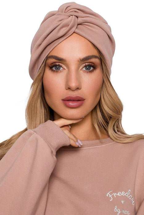 Chic Cotton Knit Turban Cap