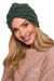 Chic Cotton Knit Turban Cap