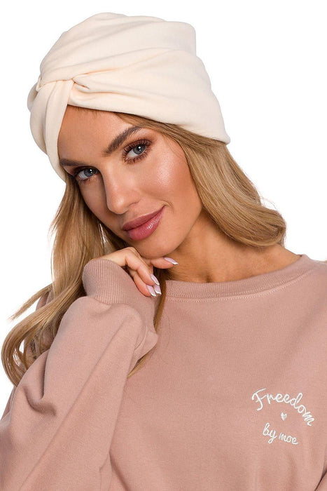 Chic Cotton Knit Turban Cap