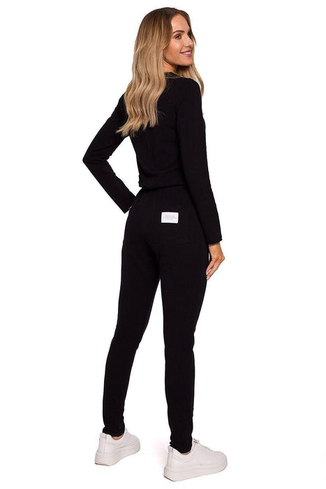 Contemporary Knit Bodycon Jumpsuit